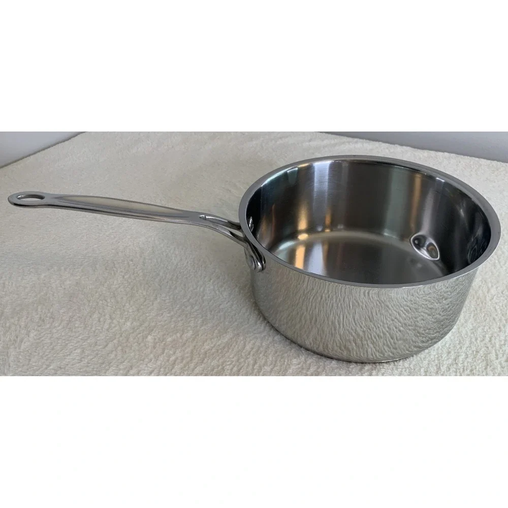 Cuisinart 3 Qt. Saucepan Model #7193-20 Stainless Steel No Lid FLAW